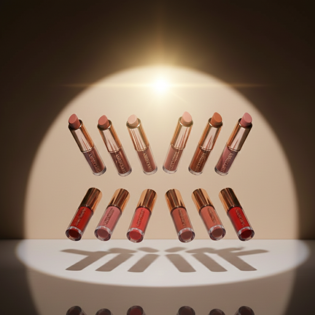 Endless Matte Glow — 12-Shade Premium Liquid Lipstick Set