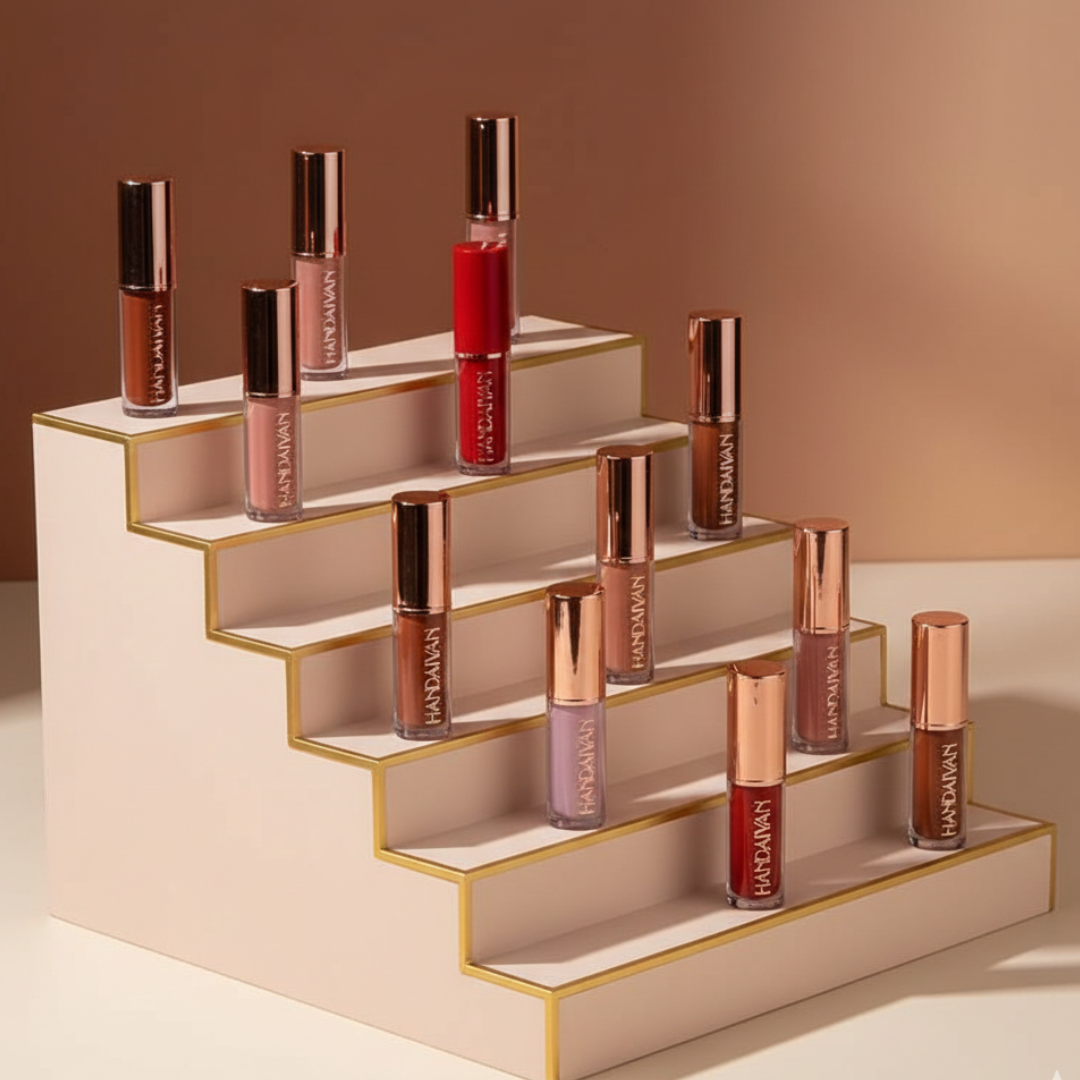 Endless Matte Glow — 12-Shade Premium Liquid Lipstick Set