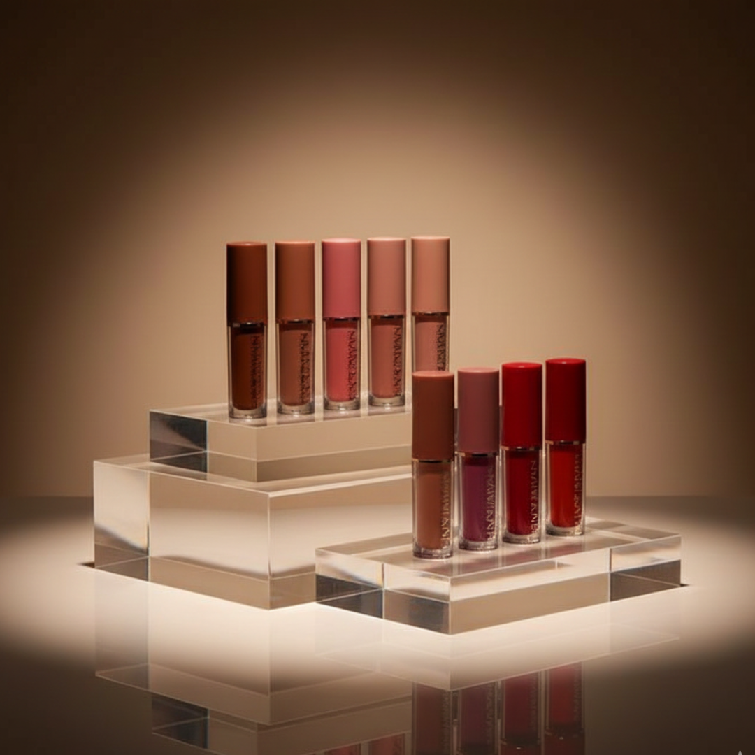 Endless Matte Glow — 12-Shade Premium Liquid Lipstick Set